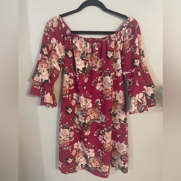 Floral Xhilaration Dress - Picture 1 of 2